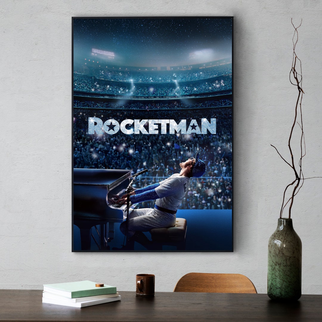 rocketman-movie-poster-high-quality-canvas-poster-holiday-gifts-etsy