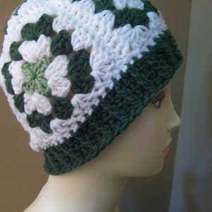Granny Square Beanie for  Adult Woman