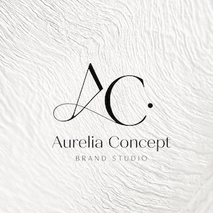 May include: A black and white logo for Aurelia Concept Brand Studio. The logo features the letters "AC" in a stylized font, with the words "Aurelia Concept" and "Brand Studio" below.