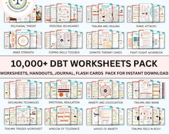 DBT mega Bundle. Dialectical Behavior Therapy. Distress Tolerant Skills. Mindfulness Skills. Therapist Resources. Client Tools. Workbooks