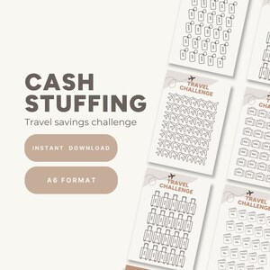 Travel saving challenge | Cash stuffing | Personal finance | Save money for your vacation