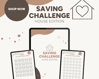 House Saving Challenge: Financial Planner (PDF Download)