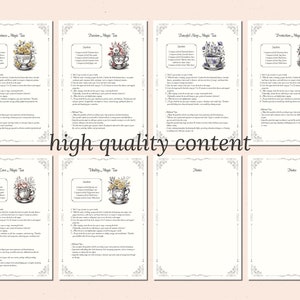 Tea Magic - Witch's Brew, Magical Tea, Tea Spell, Witch Tea, Book of ...