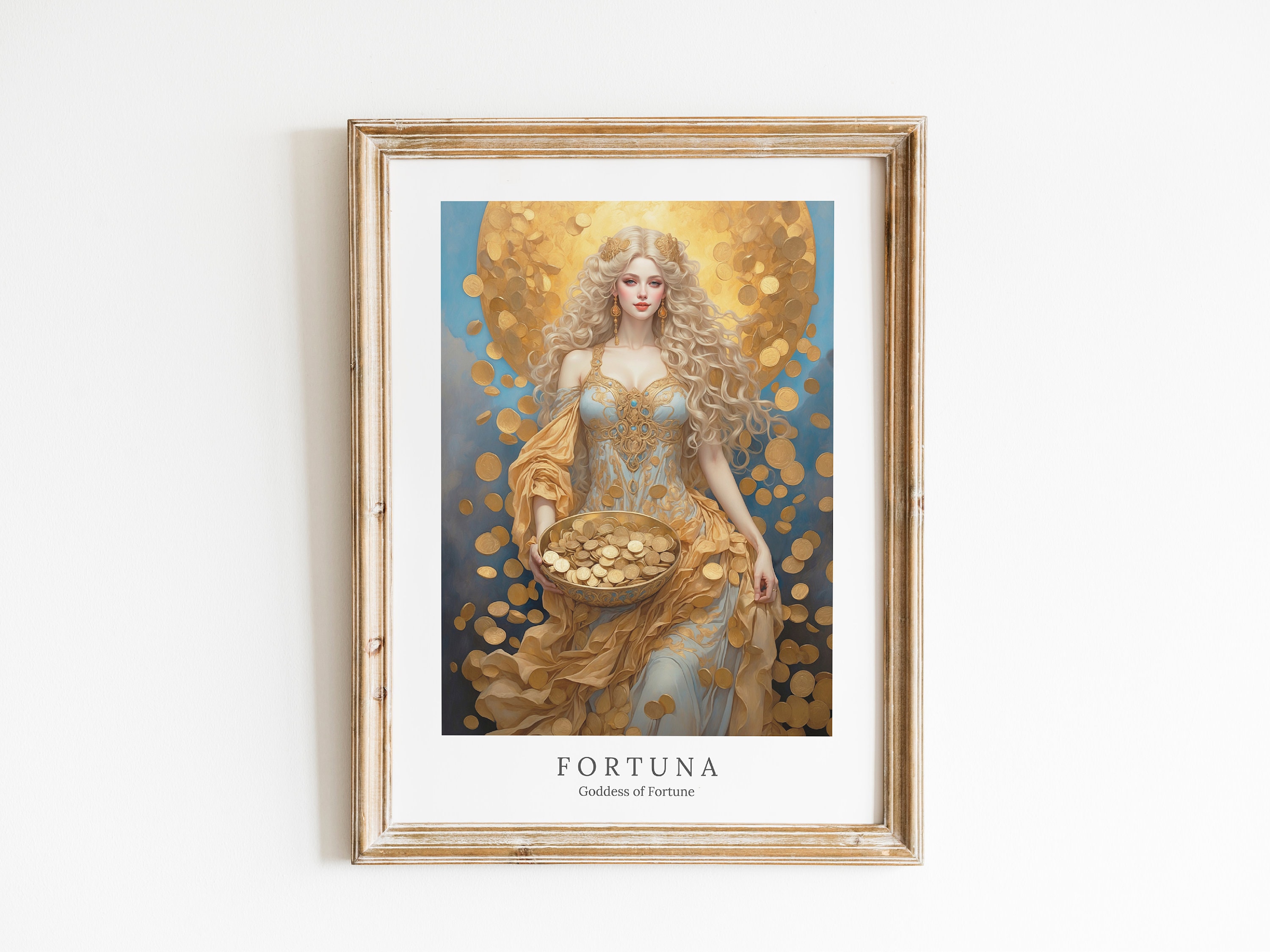 Goddess fortuna print - Etsy 日本