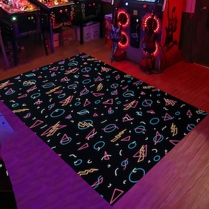 Arcade Rug, Arcade Room Rug, Arcade Carpet, Arcade Room