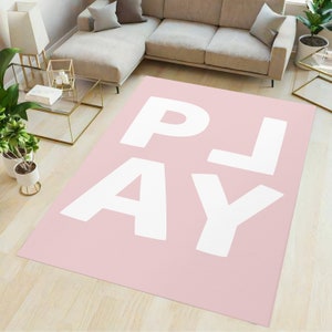 Pink rug, play pattern rug, pink theme rug, pink carpet, kids room rug, nursery decor, kids room decor, nursery decor, home decor