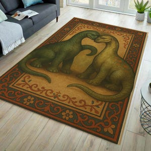 Dinosaurs themed rug, ethnic motifs rugs, fossil rug, hypebeast rug, dinosaur fossil rug, animal fossil rug, t-rex rug, dinosaur themed rug