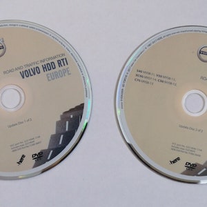 Volvo RTI MMM+HDD Sat Nav Navigation Map Update Disc 2017-2018
