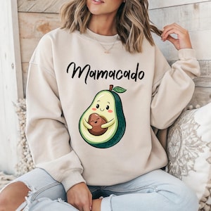 Mamacado T-shirt Bluza z kapturem, Sweter dla przyszłej mamy, ogłoszenie ciąży, prezent na Dzień Matki, pomysł na prezent na baby shower dla mamy