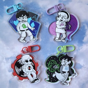 Homestuck 3D Beta Kid Charms