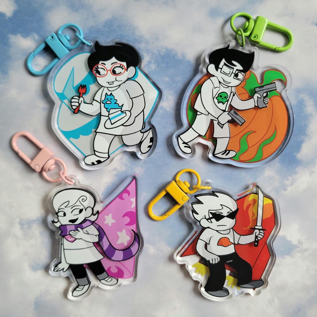 Homestuck 3D Alpha Kid Charms - Main Image