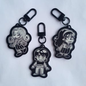 Junji Ito Keychains - Iconic Horror Stories