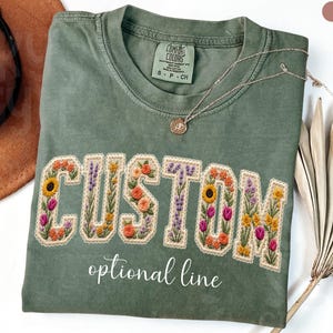 Embroidery Patchwork Shirts（KIDS） Patchwork T Shirt for Kids - Etsy