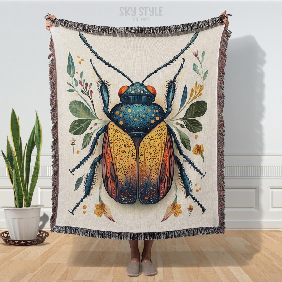 Insect Pattern Throw This item is unavailable - Etsy