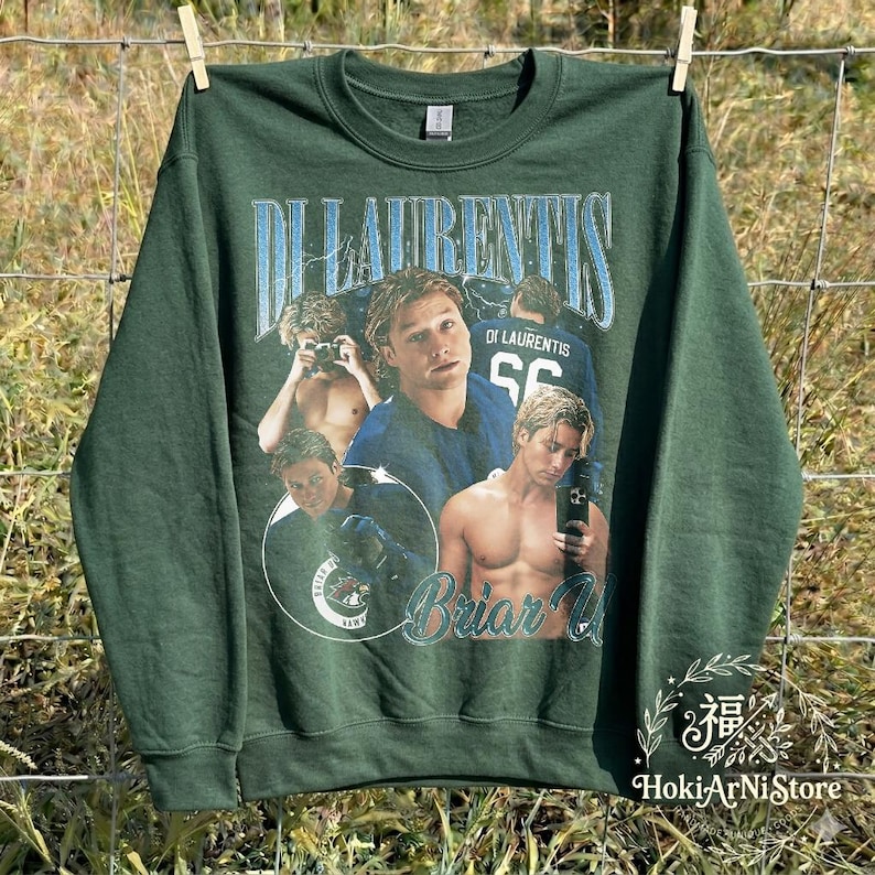 Dean Di Laurentis Briar U Vintage Comfort Farben Hemd, Briar Hockey-Shirt, Off-Campus Rundhalsausschnitt, Briar U-T-Shirt Bild 7