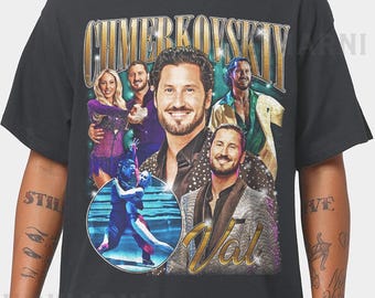 Val Chmerkovskiy Dwts 2025 Bootleg Tshirt, Dwts 2025 T-shirt, The Stars Fan Shirt, Gift For Her Him HR2568