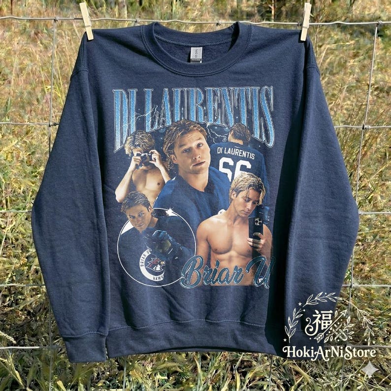 Dean Di Laurentis Briar U Vintage Comfort Farben Hemd, Briar Hockey-Shirt, Off-Campus Rundhalsausschnitt, Briar U-T-Shirt Bild 6