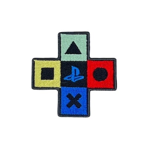 NH Video Game Iron On Patches - Embroidery Applique Patches For Decoration