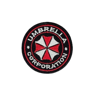 NH Umbrella Corporation Strykmärken - Broderi-applikationslappar för dekoration