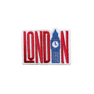 NH London Iron On Patches - Embroidery Applique Patches For Decoration