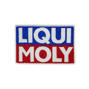 NH Motor Oils Sports Car Iron On Patches - Embroidery Applique Patches For Decoration