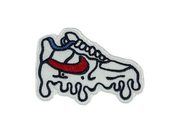 NH Sneaker Iron On Patches - Embroidery Applique Patches For Decoration