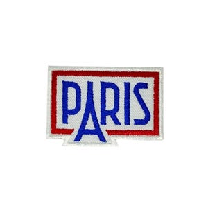 NH Paris Iron On Patches - Embroidery Applique Patches For Decoration
