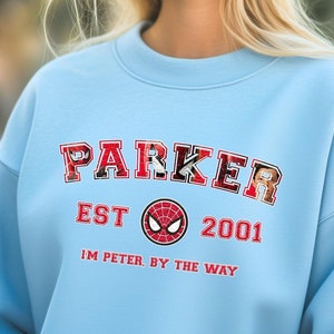 Peter Parker Unique Sweatshirts and Hoodies, Avengers Spiderman Shirts, Birthday Gift for Family, Holidays Disneyland Trip Matching Shirts