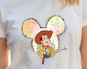 Toy Story Woody Shirts Toy Story Birthday Gift, Epcot Family Shirts Disneyland Family Shirts Disneyworld Shirts Disney Toy Story Shirt