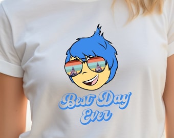 Joy Shirts Inside Out Best Day Ever Shirts Inside Out Birthday Gift, Disneyland Shirts Disneyworld Shirts Epcot Family Matching Shirts