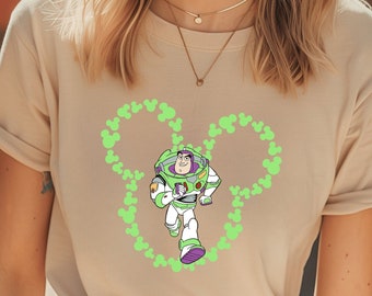 Toy Story Buzz Lightyear Mouse Ears Shirts Toy Story Birthday Gift, Disneyland Shirts Disneyworld Shirts Disney Family Matching Shirt