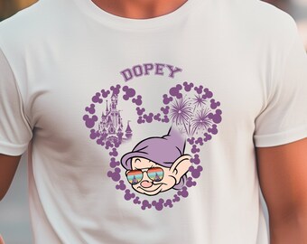 Dopey Dwarf Mouse Ears Shirts Snow White and Seven Dwarfs Shirts Best Day Ever Shirts Disneyland Shirts Disney Family Shirts Birthday Gift