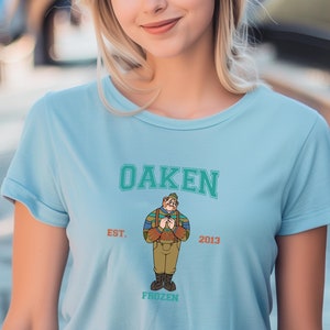Frozen Oaken Shirts Frozen Varsity Shirts Birthday Gift for Frozen Fan, Disney Family Shirts, Disneyland Shirts Disneyworld Frozen Shirts