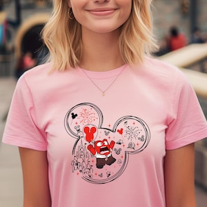 Inside Out Anger Mouse Ears Shirts Inside Out Shirtss Birthday Gift for Disney Fan, Disneyland Shirts, Epcot Matching Family Shirts