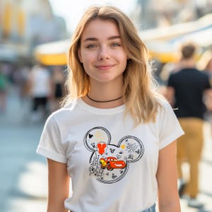 Lightning McQueen Shirts McQueen Cars Birthday Gift, Disneyland Shirts Disneyworld Shirts Disney Family Matching Shirt