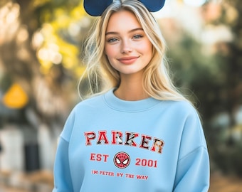 Peter Parker Unique Sweatshirts and Hoodies, Avengers Spiderman Shirts, Birthday Gift for Family, Holidays Disneyland Trip Matching Shirts