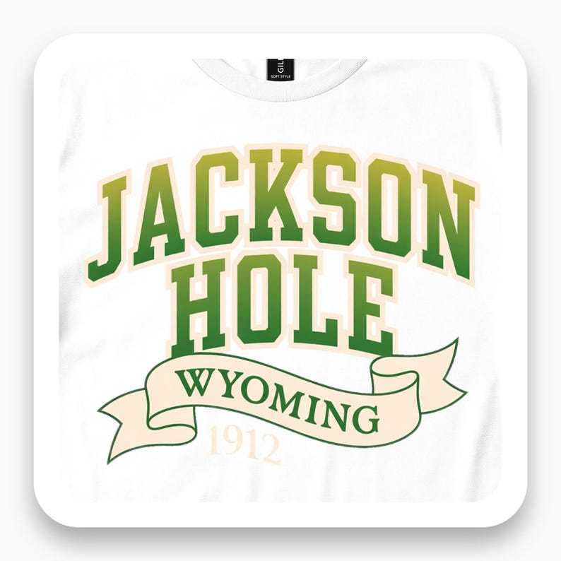 Jackson Hole Wyoming Shirt, Vintage Mountain Tee, 1912 Heritage Gift, Outdoor Adventure T-Shirt