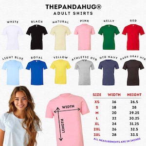 The image is a collage of various adult t-shirt designs in different colors and sizes, along with a woman posing in front of the designs.