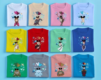 Frozen Custom Shirts, Anna Elsa Olaf Sven Shirts, Disneyland Snacks Shirts Disney Trip Family Matching Shirts Disney Matching Birthday Gift