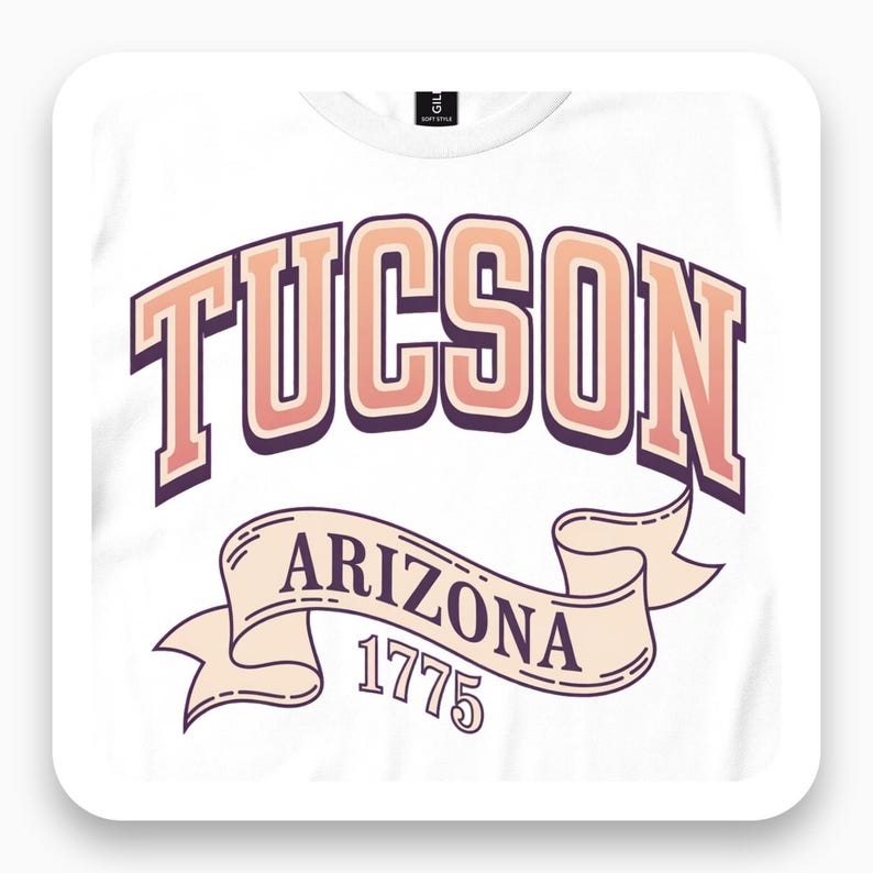 Tucson Arizona Shirt, Vintage Desert Tee, Arizona Souvenir Gift, Retro Travel T-Shirt