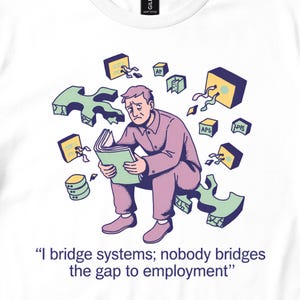 Middleware Developer Shirt, System Integration Humor Tee, Tech Job Frustration Gift, Funny Developer T-Shirt