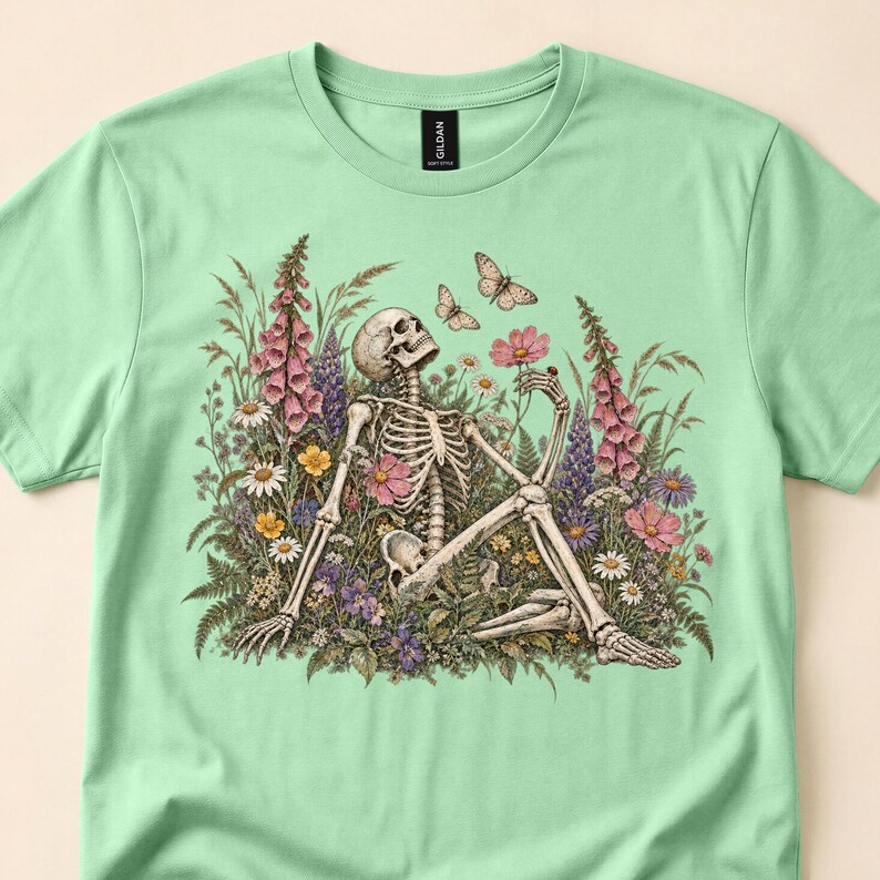 Botanical Skeleton Shirt, photo 1