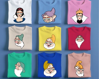 Snow White and Seven Dwarfs Shirts Best Day Ever, Disneyland Shirts Disneyworld Shirts Disney Princess Shirts Epcot Family Matching Shirt