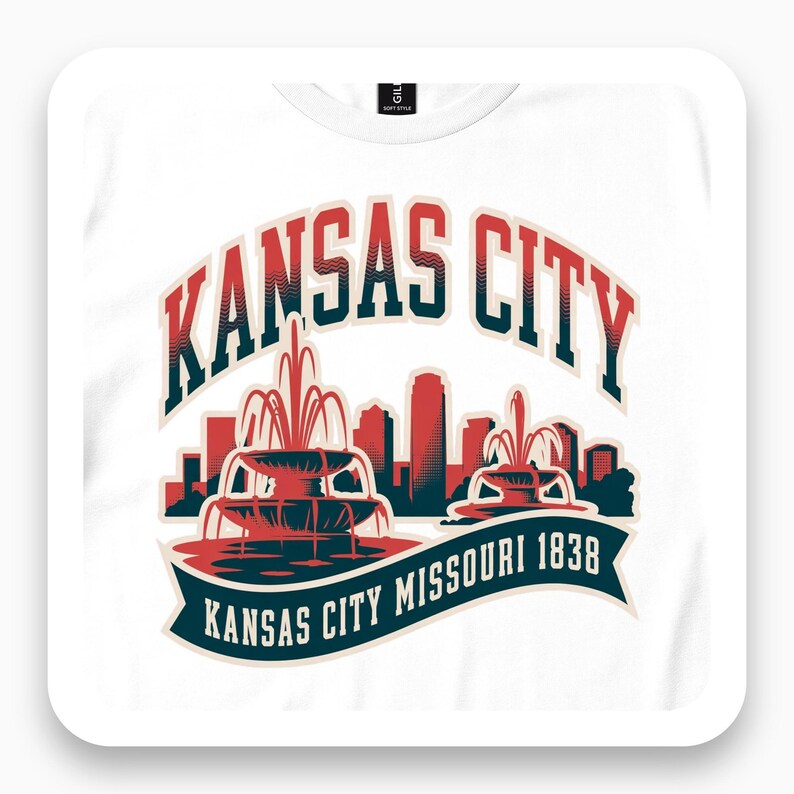 Kansas City Missouri Shirt, Skyline Tee, City Pride Gift, Kansas City Jazz T-Shirt