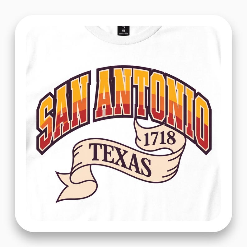 San Antonio Texas Shirt, Collegiate Varsity Tee, Texas Pride Gift, Retro Sunset T-Shirt