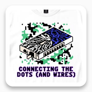 Pixel Art Network Shirt, 8-Bit Tech Tee, Retro Gamer Gift, Glitch Alien T-Shirt, Geek Tech Apparel