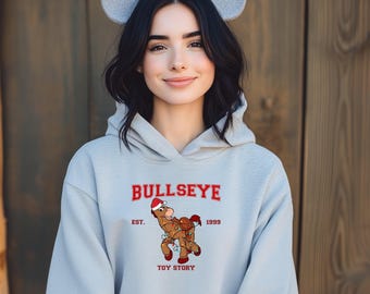 Bullseye Sweatshirt and Hoodies, Toy Story Holidays Hoodies and Sweatshirts, Birthday Gift for Family, Disneyland Trip Matching Shirts