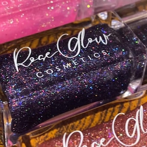 Winter Lights Holographic Glitter Scented Lip gloss - Made with Organic Coconut Oil - Moisturising & Hydrating