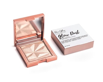 Glow Dust Highlighter – Radiant Highlighter for Brow Bone, Eyelids, Tip of nose and Cubids Bow | Vegan & Cruelty-Free