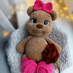 Adorable Crochet Bear Patterns Master the Art of Amigurumi Crafting with PDF Instructions Perfect for Baby Bears zdjęcie 2